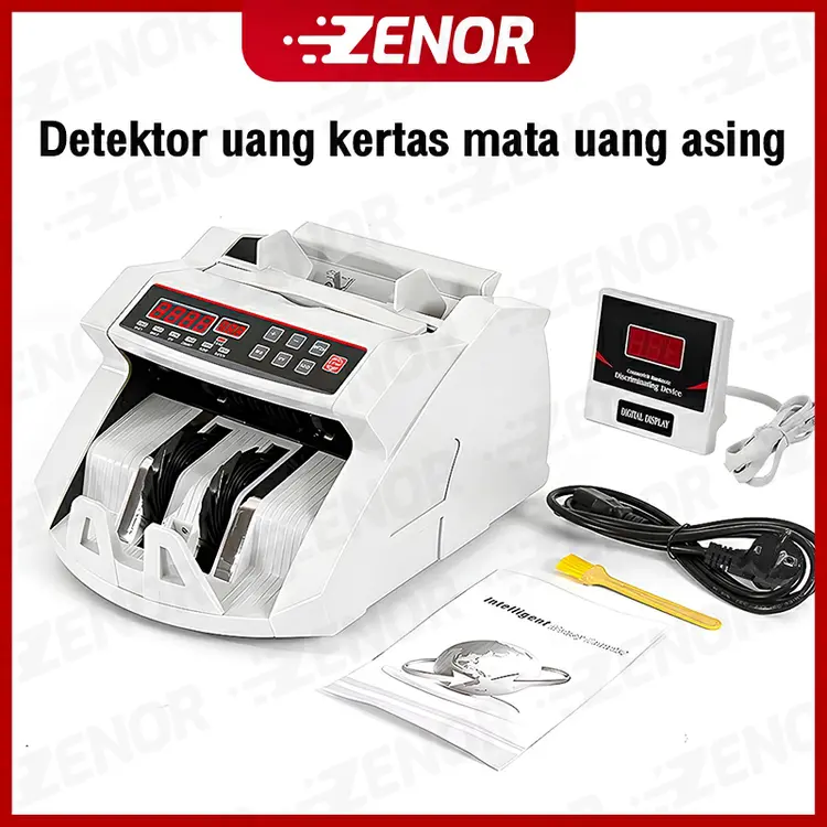 Mesin Penghitung Uang - Alat Hitung Uang Money Counter / Money Counter Detector / Mesin Hitung Uang/ Pendeteksi UV dan MG Secara Otomatis