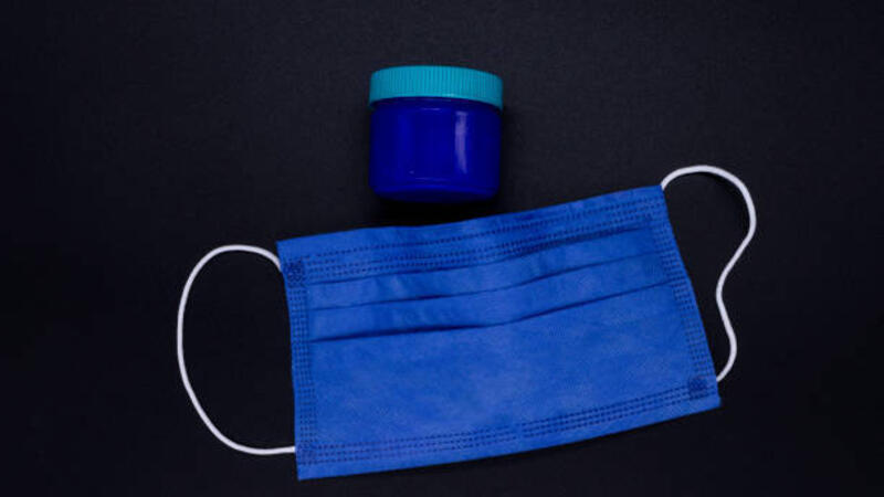 Medication, pills, bed cover, vaporub, soap Washing your hands using face masks is important in this pandemic season. vaporub stock pictures, royalty-free photos &amp; images