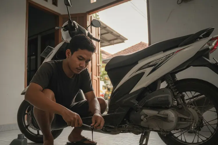 Kenapa Oli Motor Matic Cepat Habis Padahal Baru Diganti?