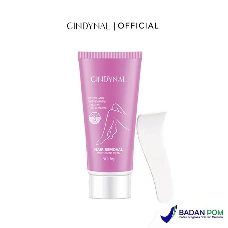 CINDYNAL- Hair Removal Cream Moisturizing Smooth Axillary Brightening Cream Underarm 60g / Perontok Bulu Permanen Asli
