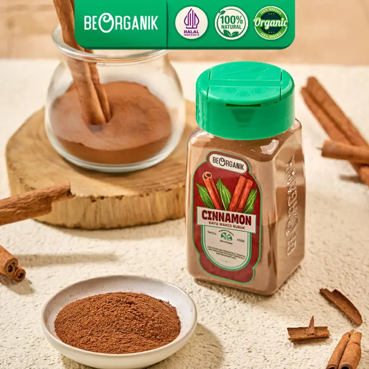 BEORGANIK CINNAMON POWDER / KAYU MANIS BUBUK