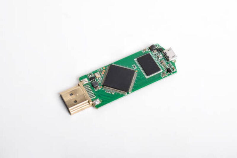 circuit board inside usb flash drive - flashdisk repair potret stok, foto, & gambar bebas royalti