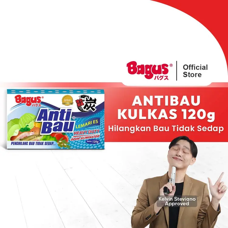 Bagus Anti Bau Lemari Es Kotak 120 gr