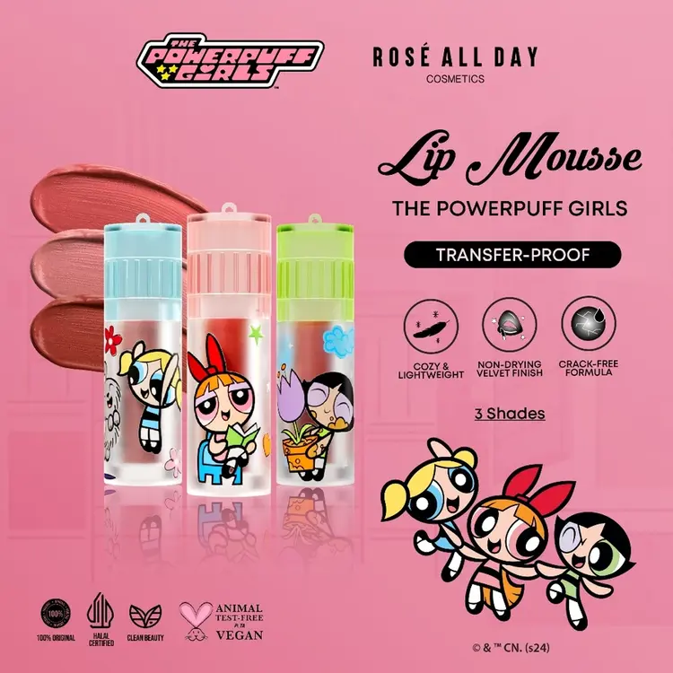 Mengintip 5 Produk Kolaborasi Rosé All Day x The Powerpuff Girls yang Wajib Kamu Koleksi!