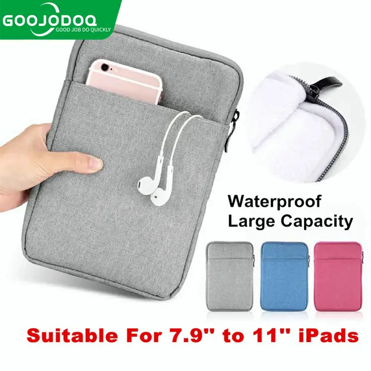 Goojodoq TAS iPad/TAS Tablet/iPad Case/Pelindung HP 7 8 9 10 inch For iPad Pro 11 Gen10/9/8/7 10.2 Pro 10.5 Air3 10.9 Air1 Air2 9.7