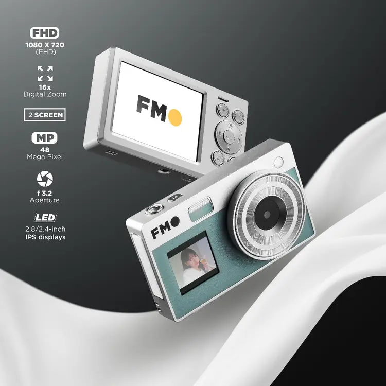 𝐅𝐈𝐋𝐌𝐎𝐍𝐊𝐈𝐒𝐇 Kamera DIGITAL POCKET MIROU ORIGINAL FULL SET