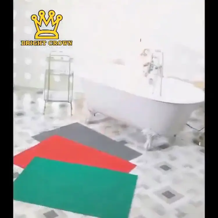 Bright Crown Keset Kamar Mandi ANTI SLIP tebal 6mm uk 40 x 60cm