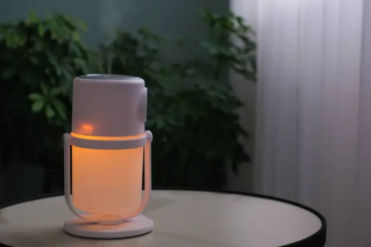 Humidifier dengan Lampu, Estetis dan Fungsional Sekaligus!