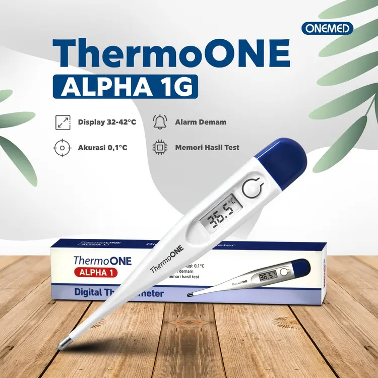 ONEMED TERMOMETER DIGITAL ALPHA 1G / THERMO ONE ALPHA 2G TERMOMETER ONEMED