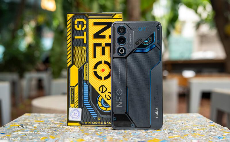 Mở hộp trên tay nubia Neo 3 GT 5G: Thiết kế Cyber-Mecha, có trigger hỗ