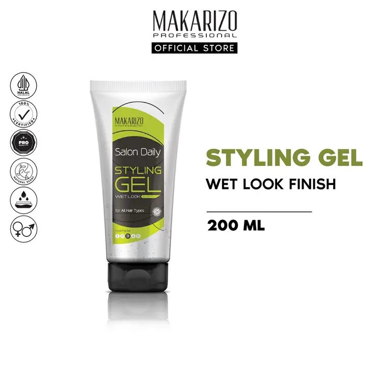 Makarizo Professional Salon Daily Styling Gel Tube 200 mL
