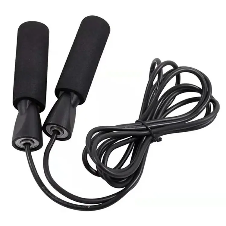 Techdoo Tali Lompat Skiping Dengan Gagang Anti Licin Dapat Disesuaikan Rope Skipping OST01