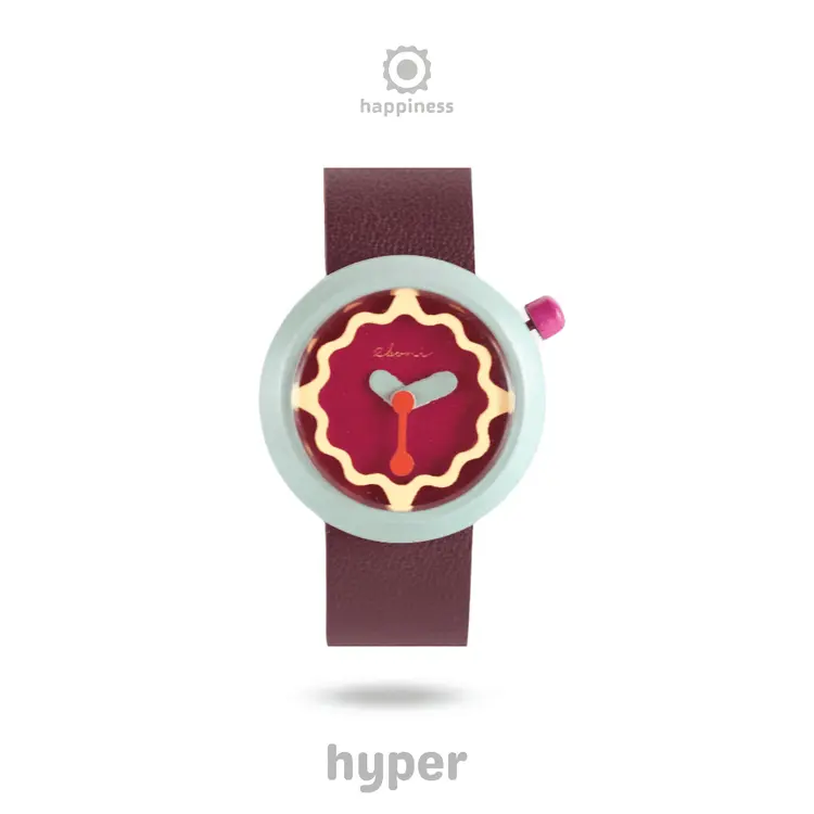 Eboni Jam Tangan Kayu Happiness - Hyper