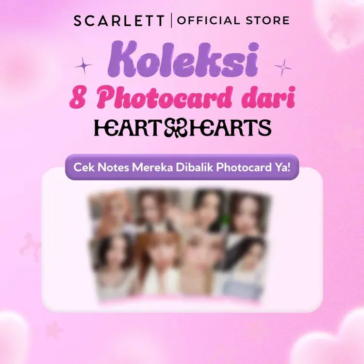 [Get Exclusive Merch Hearts2Hearts Photocard + Love Letter] Scarlett Fragrance Brightening Bundling Set Body Serum | Shower Gel | Body Lotion Bright Mood Booster]