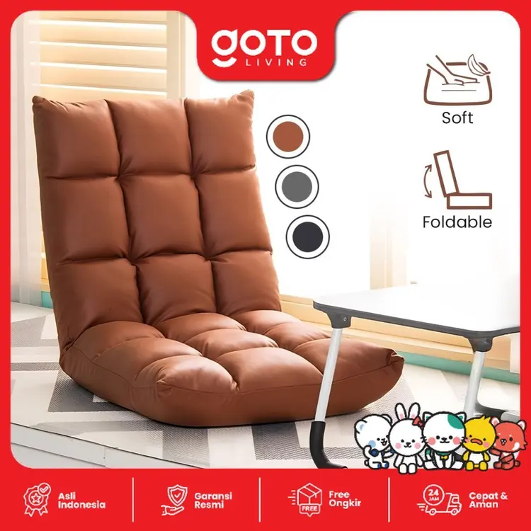 Goto Almero Kursi Lipat Lesehan Sofa Lantai Minimalis Floor Chair