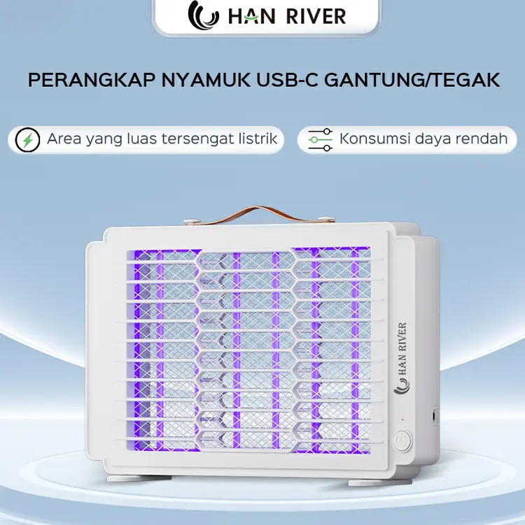 HAN RIVER Perangkap Nyamuk Killer Mosquito UV Lampu Nyamuk