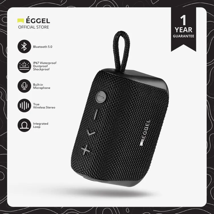 Eggel Fit 3 Waterproof Portable Bluetooth Speaker