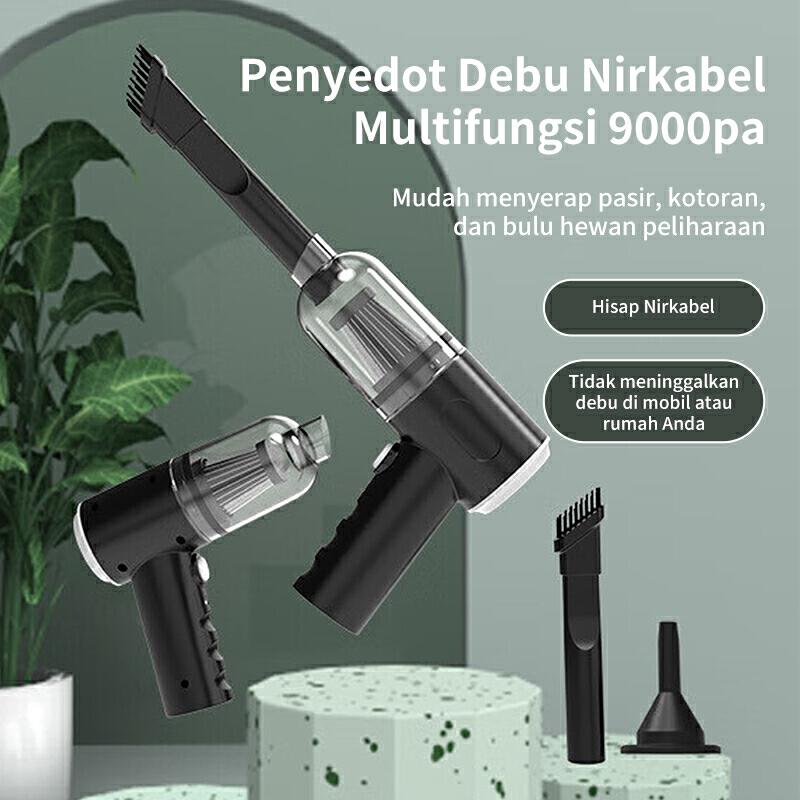 Product image (HOT)BASIKE Penyedot Debu Nirkabel 120W 9000pa Wireless Vacuum 3 In 1 Multifungsi Portable Serbaguna 1