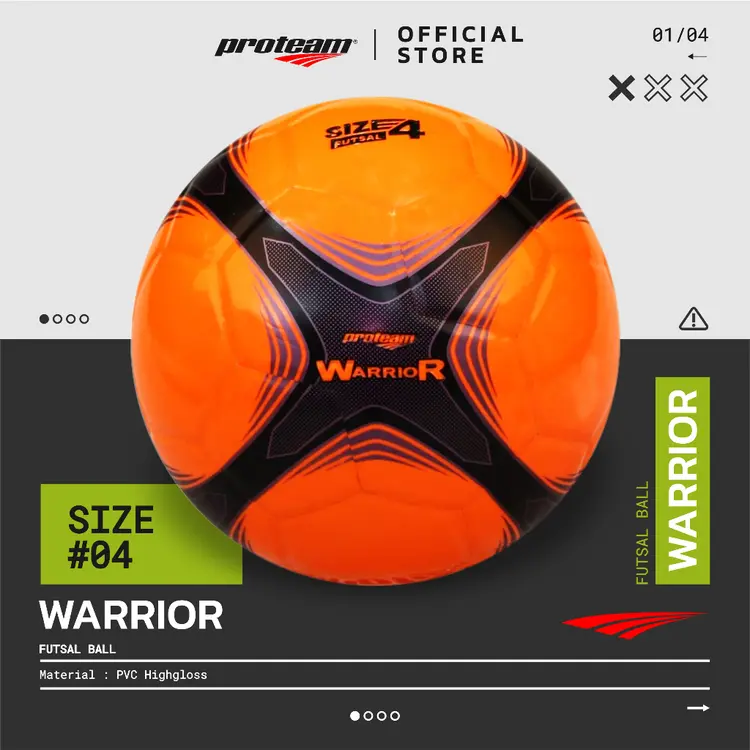 Proteam Bola Olahraga Futsal Ball Warrior