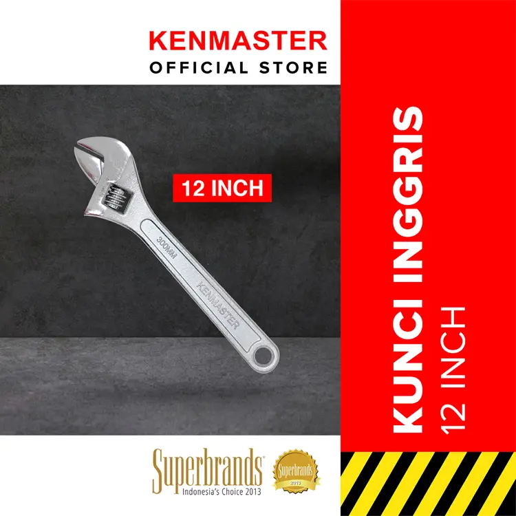 Kenmaster Kunci Inggris 12"  - KNIG021