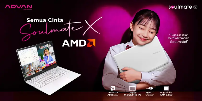 Buat Ngetik, Nonton, dan Belajar Online? Advan Soulmate X Sudah Lebih dari Cukup