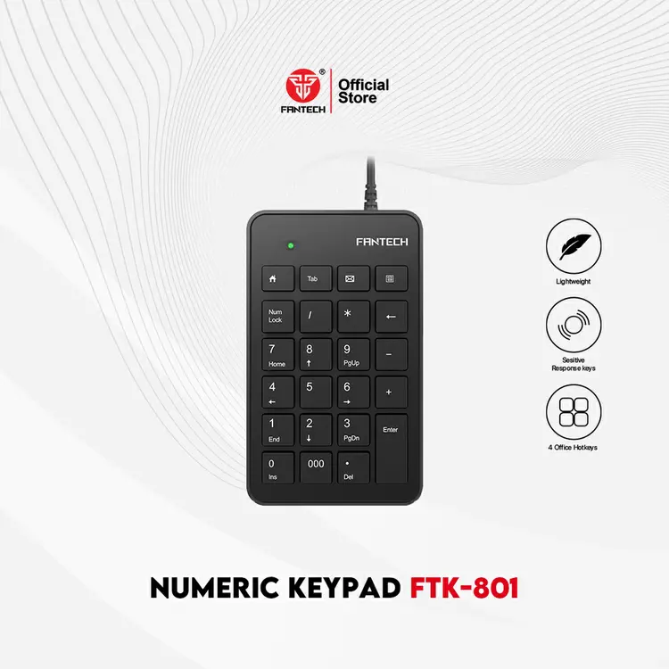 Fantech K801 Keyboard Numeric