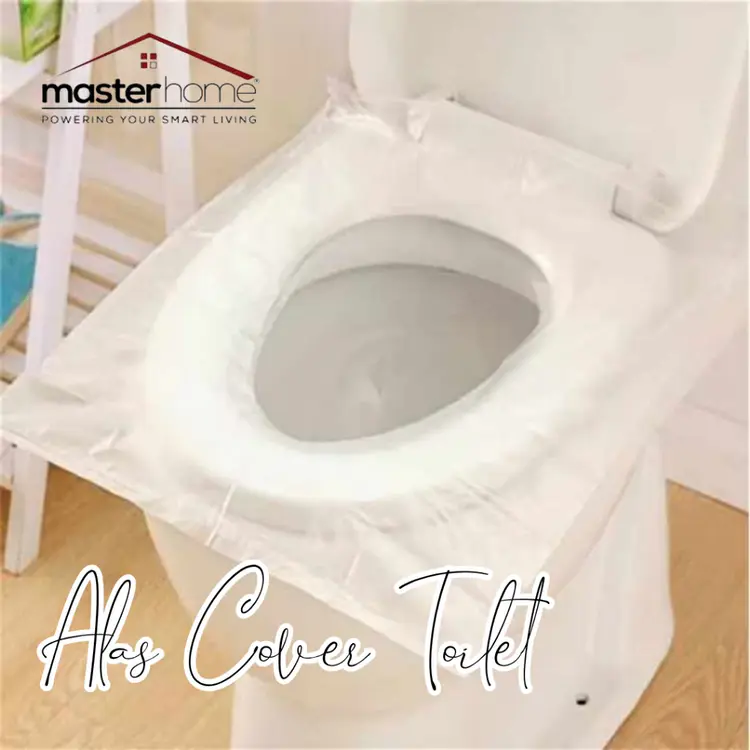 Masterhome Alas Duduk Kloset | Plastik Cover Toilet | Travel Toilet Seat Cover