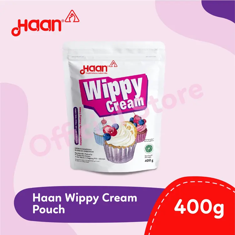 HAAN WIPPY CREAM POUCH 400gr