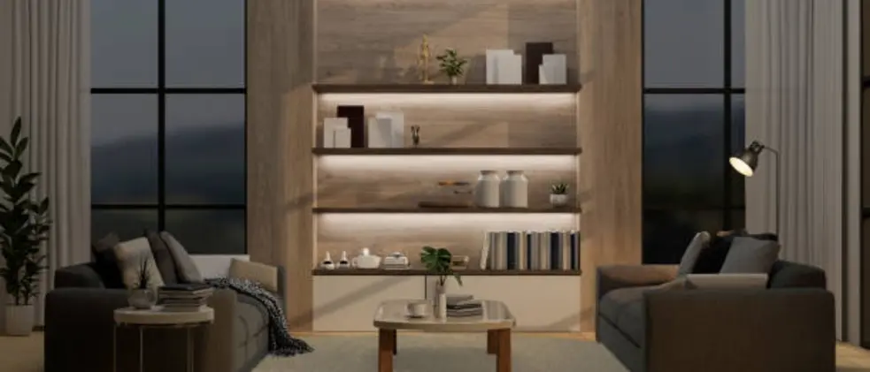 5 Ide Penggunaan Rak Ambalan di Ruang Tamu yang Bisa Kamu Tiru