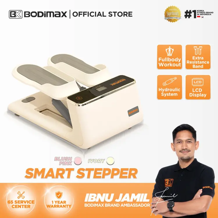 BODIMAX SMART STEPPER/ Mini Stepper / Air Climber Stepper / Walker / Alat Fitness