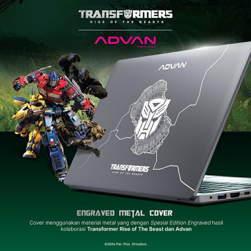 Product image ADVAN Laptop TBook X Transformers | Tbook Intel Celeron N100 | 4Gb/128GB Upgradable | 14" HD Free | Windows 11 | Garansi Resmi 1 Tahun 5