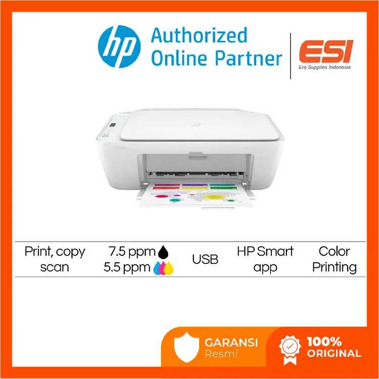 Printer HP DeskJet 2775/2875 Ink Advantage