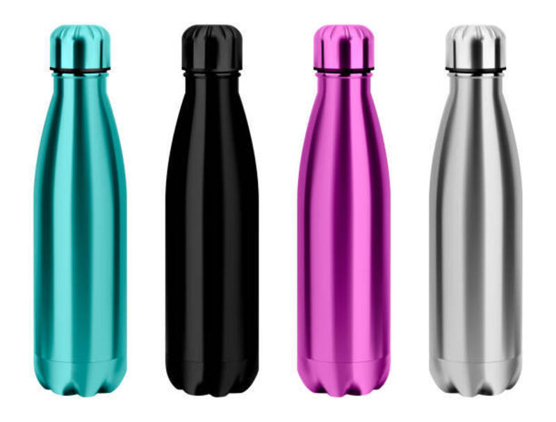 Botol thermo air. Termos logam baja yang dapat digunakan kembali