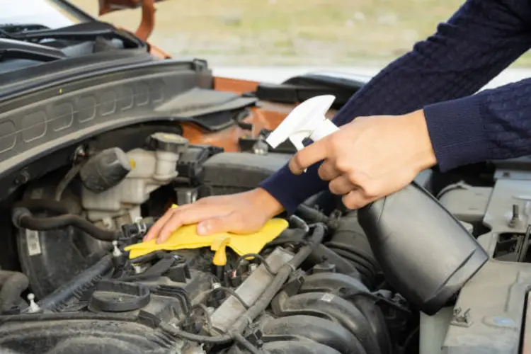 Tips Membersihkan Mesin Motor dan Mobil Sendiri Tanpa Ribet