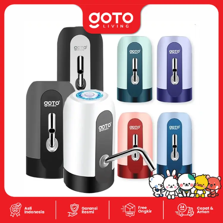 Goto Hydro Dispenser Air Minum Gallon Pompa Galon Elektrik
