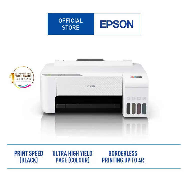 Printer Epson L1210 Putih (L1216) Print Only InkTank A4PrinterInkJet