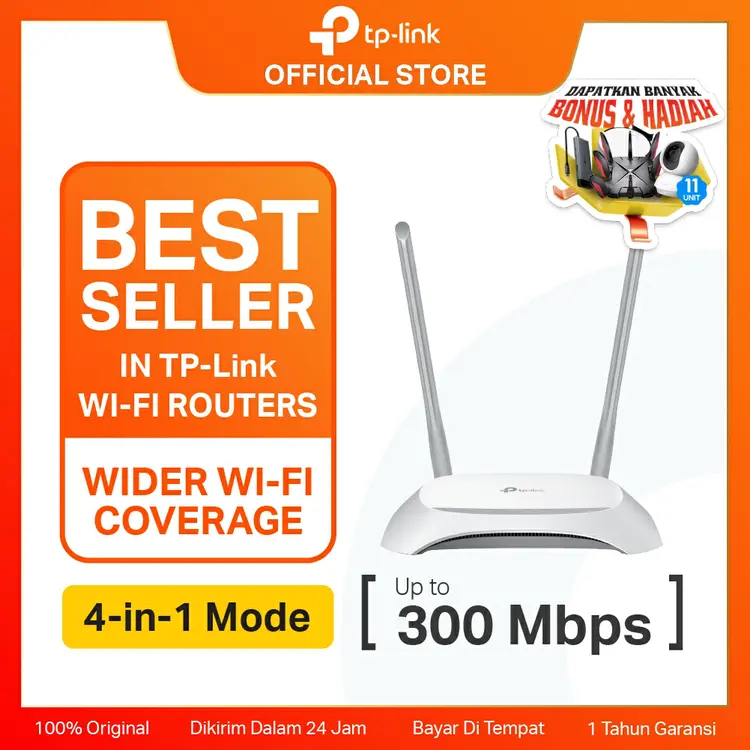TP-Link TL-WR840N | 300Mbps WiFi N Router I IPv6 IPTV | Router | Access Point | Extender | WPA3