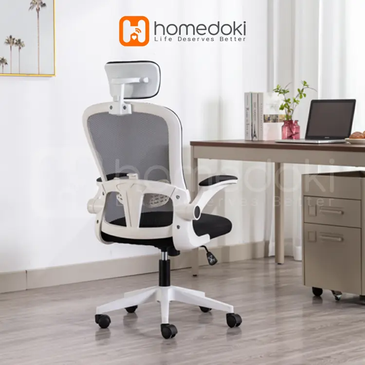 Homedoki Kursi Kantor / Kursi Gaming / Kursi Putar / Kursi Kantor Hidrolik / Kursi Jaring / Kursi Ergonomis