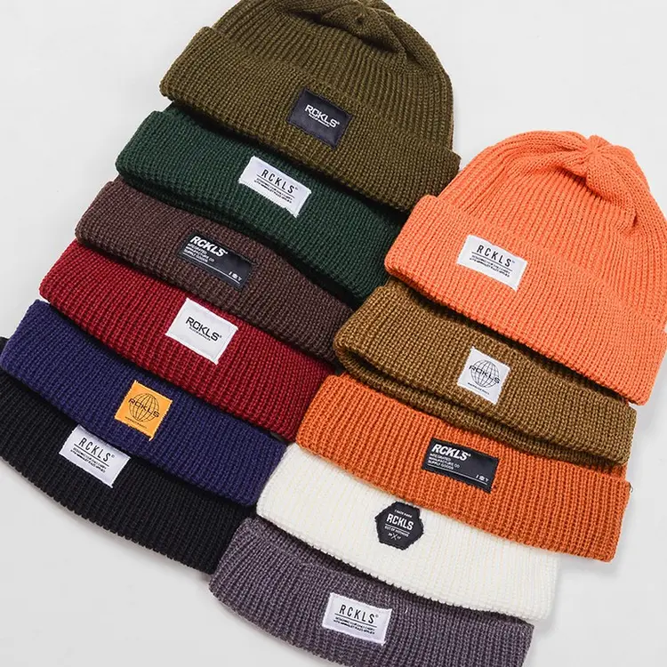 RCKLS. Topi Kupluk Pria Wanita | Short Beanie Hat Distro | Kupluk Distro | Beany Hat High Quality