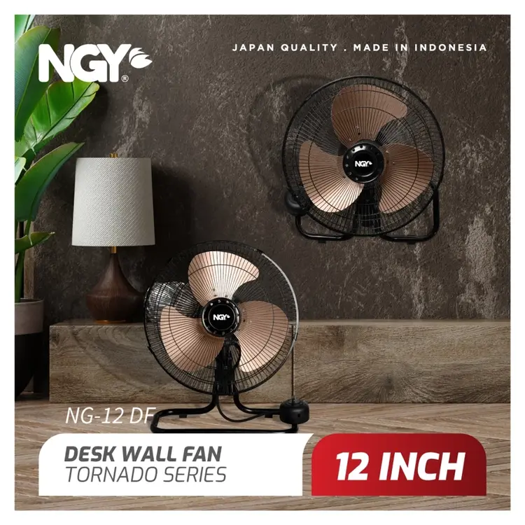 Uji Coba NGY Tornado Fan 2in1, Kipas Multifungsi yang Bisa di Meja dan Dinding!