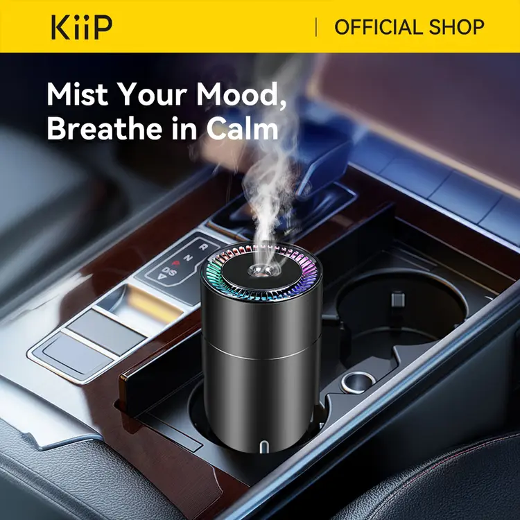 KiiP HUM01 Rechargable Aromatherapy For Car Home Office Humidifier Air Diffuser