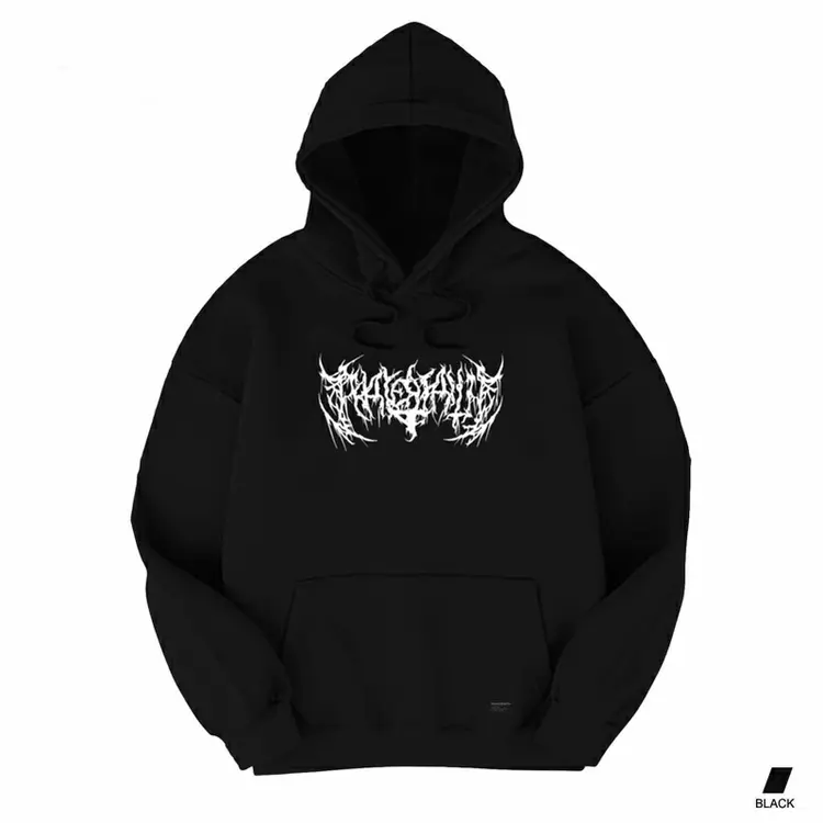 PRAYERFAITH - Hoodie Pria Metal Edition PinkRed Bahan  Fleecee Premium Original