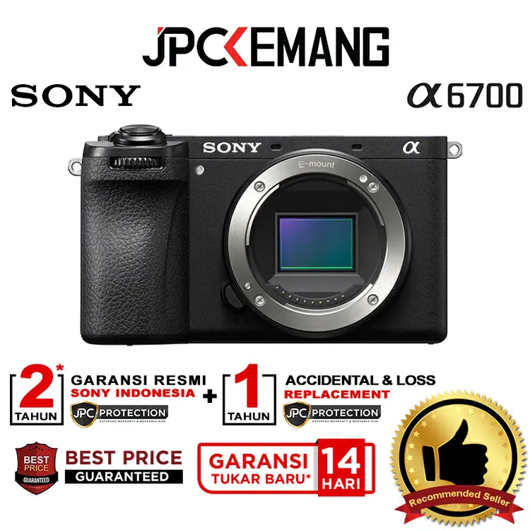 Sony A6700 Body Only Mirrorless Camera Sony Alpha A 6700 Garansi Resmi