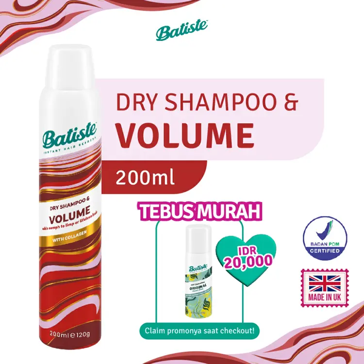 Batiste Benefit Dry Shampoo & Volume 200ml