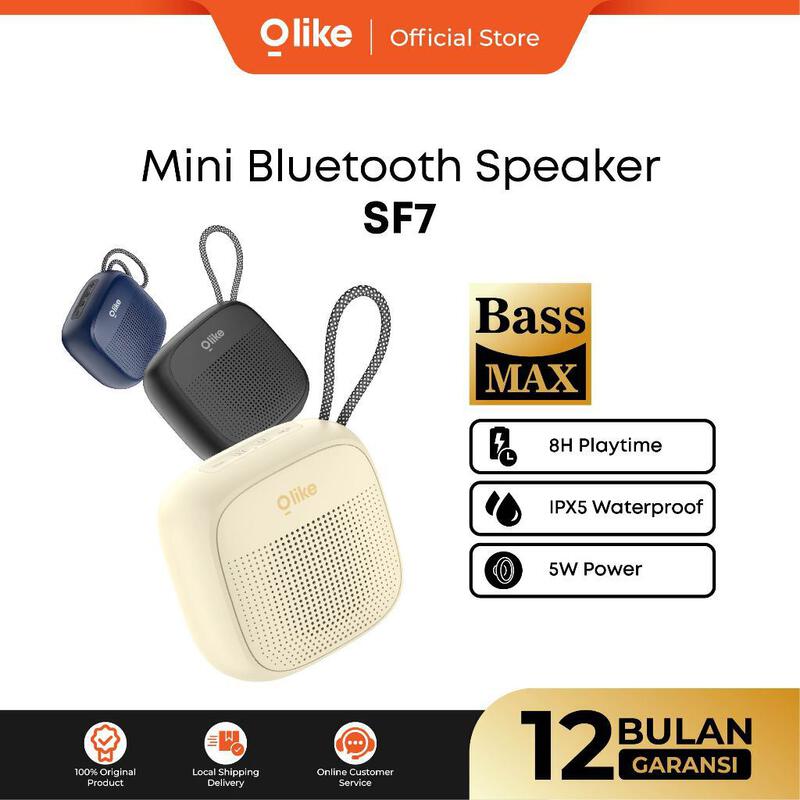Product image OLIKE Speaker Bluetooth Mini Wireless Outdoor Bass Max Portable HiFi Sound Stereo Audio Portable SF7 1