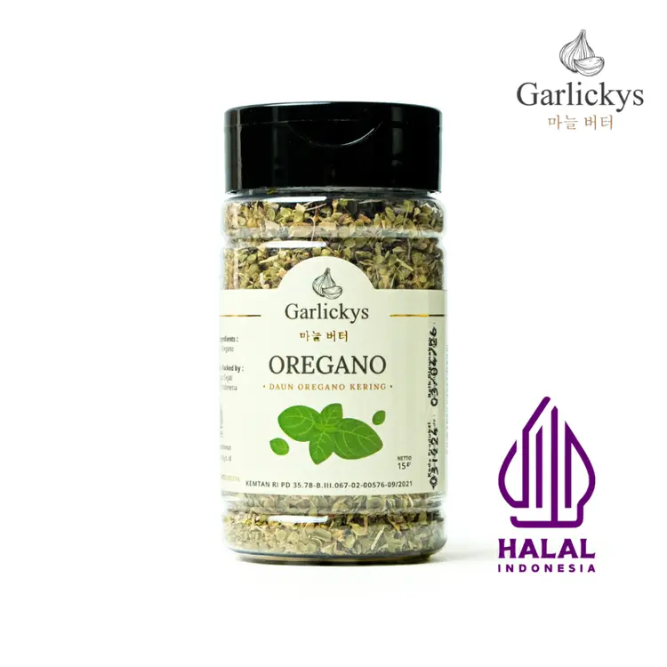 GARLICKYS Oregano Bubuk Kering Daun Origano Premium Quality Bumbu Dapur