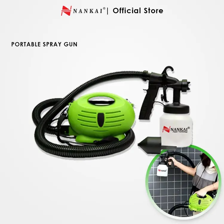 Portable Spray Gun-  Alat Semprot Cat Elektrik Otomatis Nankai