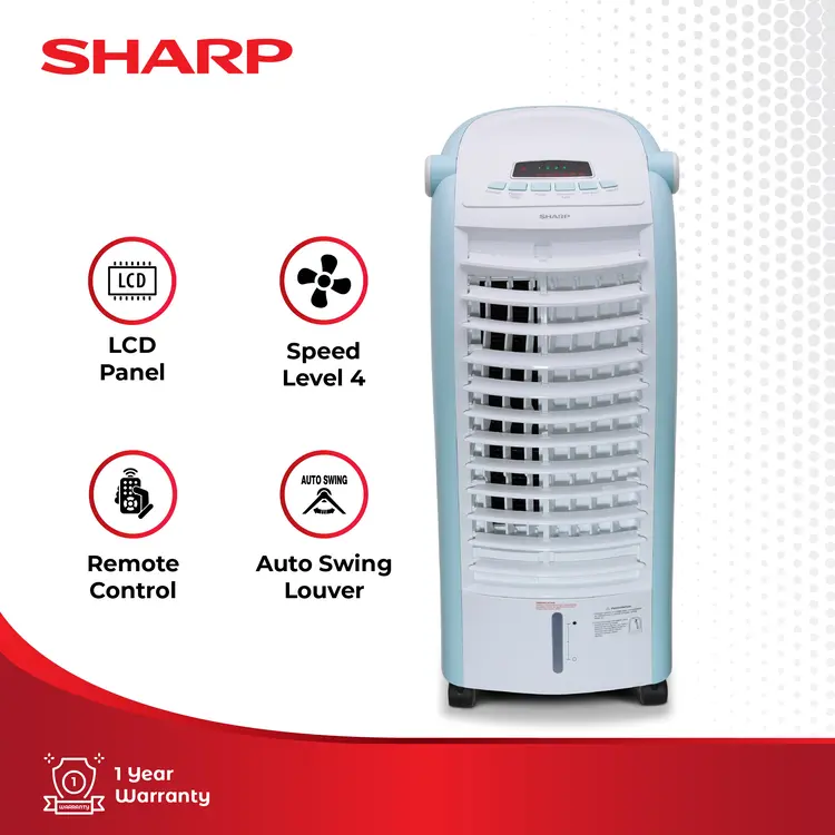 Sharp Air Cooler 65 Watt  PJ-A36TY-W - Putih