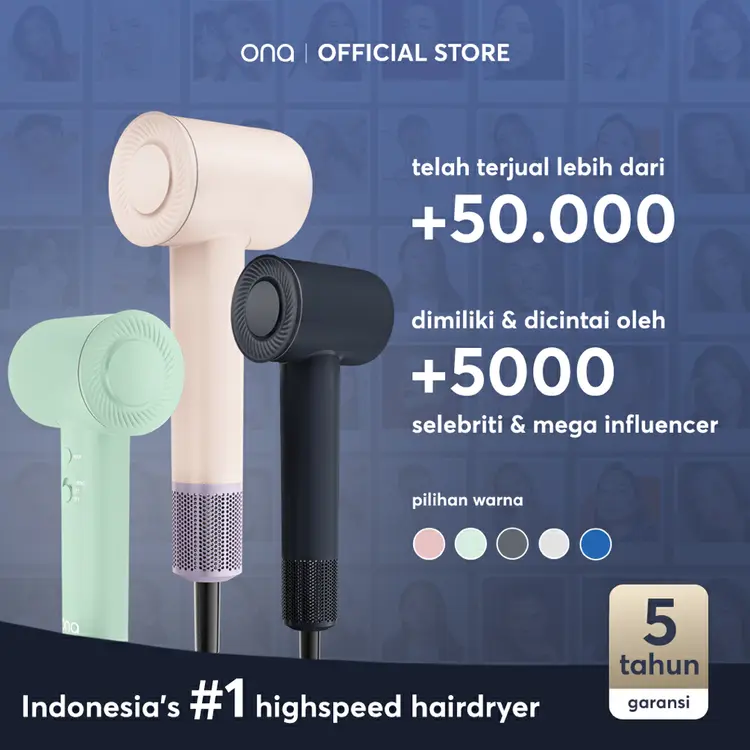 Ona [OMNIA] High Speed Hairdryer Pengering Rambut