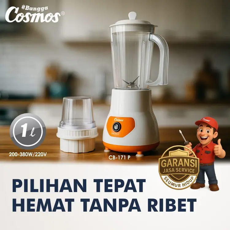 Cosmos Blender -  CB-171 P - 1 liter